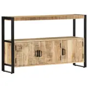 Side Cabinet 120x30x75 cm Solid Mango Wood vidaXL