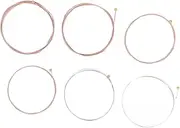 6 String Guitar Strings, Acoustic Guitar, Gauge .011-.052, Phosphor Bronze, 6 Pcs Set, Warm Rich Tone with High Carbon Steel Core for Acoustic