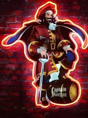 Captain Morgan Original Spiced Rum 17"x14" Neon Light Sign Lamp Party Wall Decor