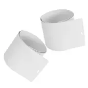 2 Pcs Blind Slats Replacement Vertical Panel Window Blinds Curtain Parts