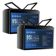 12V Lithium Battery QUEENS 190Ah 24V 95Ah