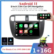 9inch Android 11 Car Stereo Radio GPS Navigation For Honda Civic 1995-2000 LHD