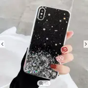Glitter Bling Quicksand Phone Case For iPhone 13 Pro Max black colour