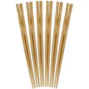 Premium Grade 9" Bamboo Twist Chopsticks - 6 Sets