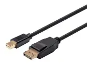 Monoprice Mini DisplayPort 1.2 to DisplayPort Cable - 15 Feet, 4K Capable