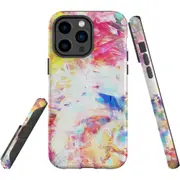 For iPhone 14 Pro Max Case Tough Protective Cover, Abstract Pattern