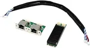 Anlayliay ST7465 M.2 B+M I226-T2 Industrial Grade 2.5G Gigabit Ethernet Card I225V PCIE Dual Electrical Port Network Card