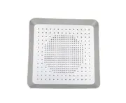 Pizza Pan Square Non-Stick Aluminium Alloy 8 Inch-16 Inch Heat Resistant Punching Pizza Baking Pan Tray Kitchen Tools for Home 15Inch