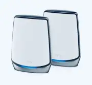 TOP OF THE LINE NETGEAR ORBI AX6000 Tri-band Mesh WiFi 6 System (RBK852) 2-pack