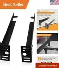 Universal Footboard Extension Brackets for Twin to King Bed Frames, Set of 2