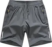 [Generic] Mens Running Shorts Pockets Summer Shorts Shorts Vintage Sports Men's Shorts Men Basketball Shorts Pack