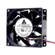 1pc 4-wire Cooling Fan PFB0924DHE 24V 1.74A 9CM 9238