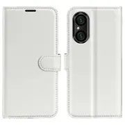 For Sony Xperia 5 V Litchi Texture Stand Wallet Phone Case Pu Leather Shockproof Cover