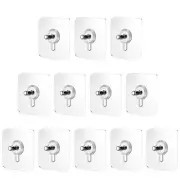 20 Pcs No Trace Screw Sticker Adhesive Hook Picture Hanger Without Drilling