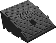 Generic Speed ​​Reduction Slot Outdoor Ramp Car Ramps Threshold Ramps Ramp for Car Portable Curb Ramps Automotive Carts Cars Pet Driveway Home Threshold Ramp Motorcycle Ramp Plastic Black