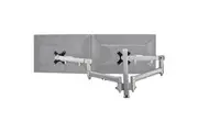 Atdec Dual Arm Desktop Monitor Mount White