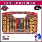 Battery Daddy Battery Organiser and Storage Case with Tester Holds 180 Batteries