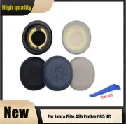 Ear Pads Cushions For Jabra Elite 45h Evolve2 65 UC Headphones Earmuffs AAU