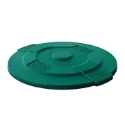Suncast Commercial 55 Gallon Utility Trash Can Lid