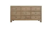 CR Evan Solid Timber 9 Drawer Chest