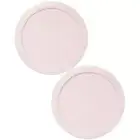 Pyrex 7201-PC Loring Pink Plastic Storage Replacement Lid Cover (2-Pack)