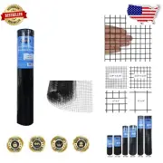 Versatile Black PVC Coated Hardware Cloth 36"x25' - Perfect for Outdoor Use