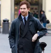 BARBOUR ASHBY Wax Cotton Jacket British LUXE MSRP $425 in NAVY Great Reviews