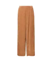 Elastic waist wide-leg pants 0,00,2 Brown
