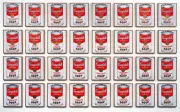 20x30" CANVAS Decor.Room interior design art print.Tomato soup cans.6099
