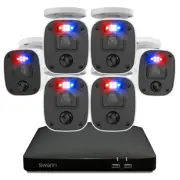 Swann Home 6 Camera 8 Channel 2K DVR 1TB HDD Security System with Mic SWDVK-8468062KMQB