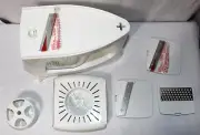 Mueller Austria Multi Chopper/Slicer Grater food storage W/ 4 Blades NEW, NICE