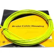 Jagwire 25 feet 5mm Brake Cable Housing with Lubricated inner Tube, Green, F03