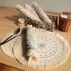 Dinner Pad Lightweight Fine Texture Elastic Tear-resistant Tableware Mat Cotton
