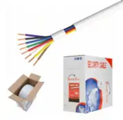 500F Security Cable 22/8AWG Stranded Unshielded CCA Fire Burglar Alarm CCTV Wire