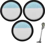 3 Pcs Washable Filter For Ryobi 18v Cordless Stick Vacuum - Replacement Parts