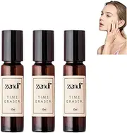 Zendi Time Eraser, Zendi Eye Roller, Zendi Time Eraser Under Eye, Zendi Under Eye Roller, Zendi Time Eraser Rollerball Castor Oil and Frankincense, for Eyes, Bags Under Eyes, Wrinkles (3pc)