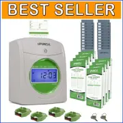 Comprehensive Small Business Time Clock Kit: AutoAlign, 400 Cards & Ribbons