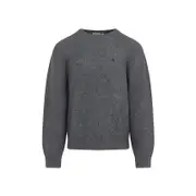 [Carhartt Wip] Carhartt Wip-Tangled Graphite Grey Curtis Sweater-Uomo L STAND