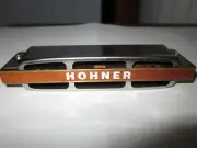 Vintage HOHNER BLUES HARP MS HARMONICA Key of f 10 Hole Made In Germany