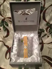 (1) Waterford Crystal SNOWFLAKE WISHES 4th Edition Peace Mooncoin DOF GLASS NEW!