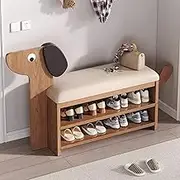 Hallway upholstered Bench with Shoe Rack, Living Room Shoe Bench with seat Bench, Indoor Porch Shoe Rack, Modern entryway Shoe Bench with Padded, Bench for end of Bed.