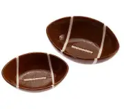 Boston International - Ceramic Nesting Serving Bowl 2 Size Set - Football Fever