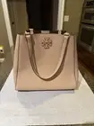 Tory Burch McGraw Carryall Handbag- Devon Sand - 48740 - NWT