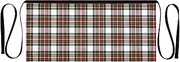 [Joitme] Plaid Red Green Chef Apron for Men with Pockets, Grill Apron, Women Aprons with Pockets, Plaid Red Green