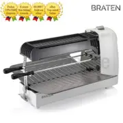 Braten Smokeless Grill for Korean BBQ, Steak, Fish & Skewers-No Electricity Need