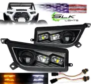 RZR LED Headlight Polaris Razor XP 1000, XP 900 & General (Black Pro Switchback)