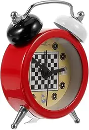 CORHAD Decorative Chess Clock Metal Alarm Clock Modern Chessboard Timer for Boys and Girls