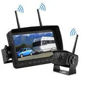 Digital Wireless 7" Monitor with Dual Antenna+Sony CCD Reversing Camera 55m Kit