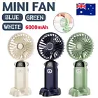 Mini Hand-held Fan Portable Folding Desk Fan Cooler Cooling USB Rechargeable AU