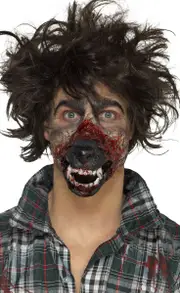 Special FX Werewolf Mouth Prosthetic Halloween Mask